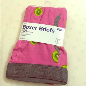 Hot pink Kiwi Boxer Briefs